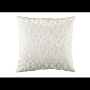 Monaco pillows 24” by 24” Snow color
